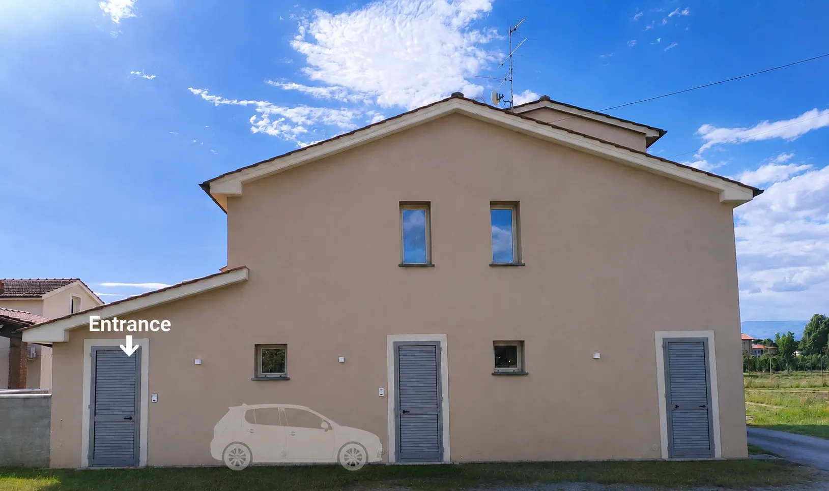 Casa Galigana: esterni
